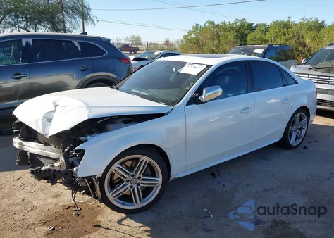 2013 Audi S4 3.0T Premium Plus from USA, damaged, VIN WAUBGAFL6DA104341